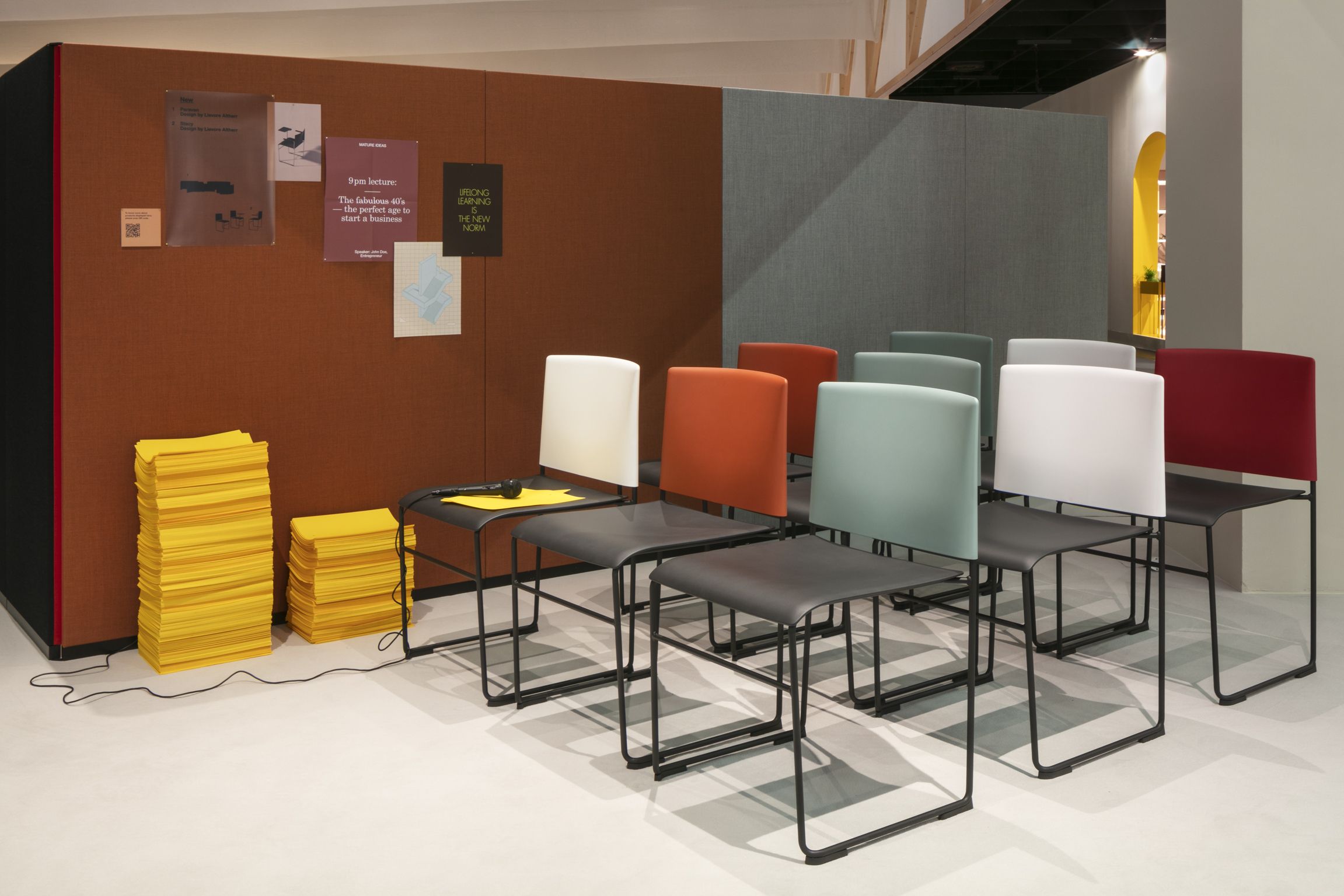 培训家具|布面培训椅|办公家具|设计师家具|斯特西办公椅/培训椅